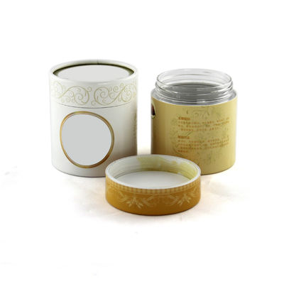 Unique Designed Plastic and Paper Composite Cans for Facil Mask , Cosmetics , Skincare And Cream