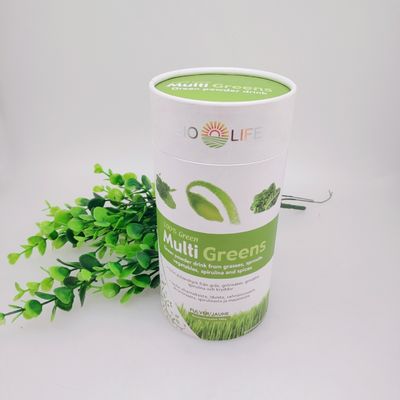 Round Shape Cardboard Packaging Tube / Paper Cylinder Packaging