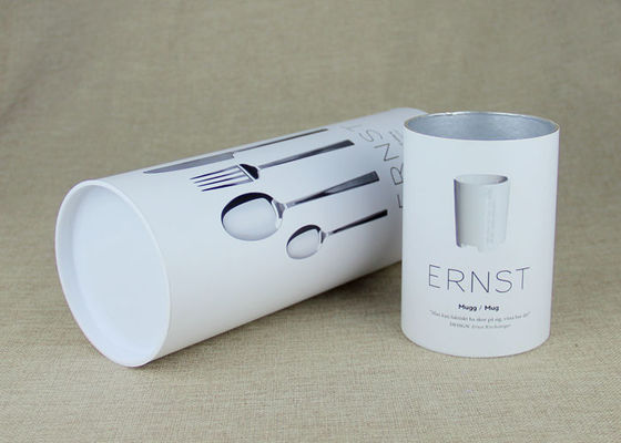 OEM Labeling  Paper Cans Packaging Simple Daily Use Kraft Tube