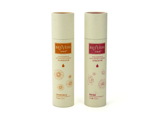 Recyclable Cosmetic Custom Paper Tubes Colorful Printing Lightweight