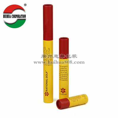 Rolled Edges Labeling White Paper Packaging Cosmetic Tube Boxes PMS Print