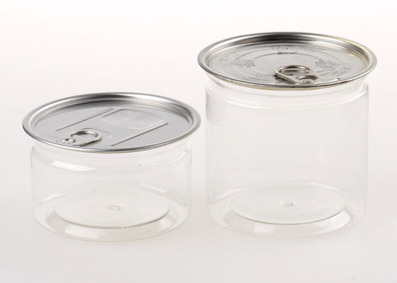 50ml 100ml 120ml Clear PET Plastic Jar for Spice Seasoning