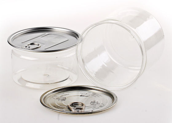 50ml 100ml 120ml Clear PET Plastic Jar for Spice Seasoning