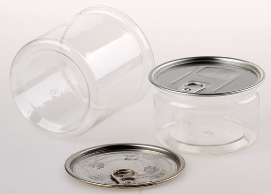 50ml 100ml 120ml Clear PET Plastic Jar for Spice Seasoning