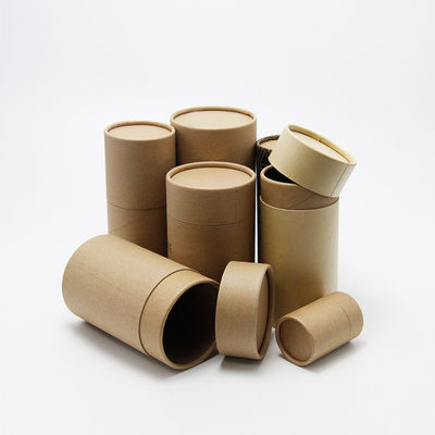 OEM Customized Kraft Paper Tube Packaging Cylinder Box Packaging for Snack Toy Food