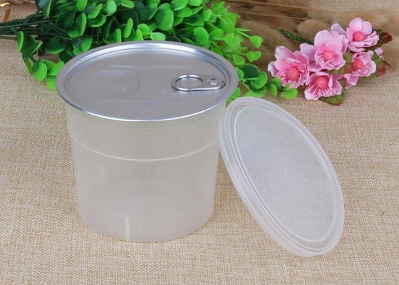 Fold Airtight PP Cap Canisters Plastic Sauce Bottles For Beverage