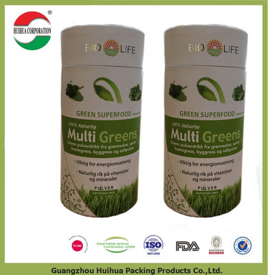 tube packaging cardboard paper cylinder containers with Custom Printing