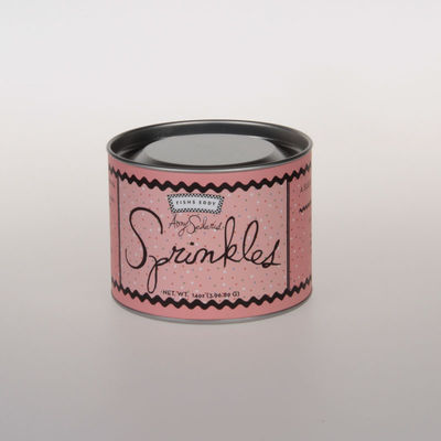 Custom Paper Cans Packaging Boxes , Dry Nuts Spice Cylinder Paper Food Container