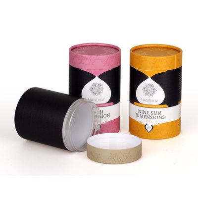Labeling Food Packaging Paper Composite Cans Waterproof Paper Can Package