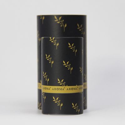 Kraft Cardboard Gift Paper Tube Cosmetics Wax Paper Oil Bottle Packing