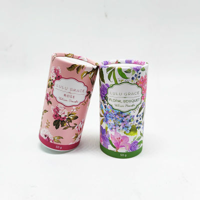 Cardboard Seasoning Paper Tube With Sprinkler Shaker Top Powder Packaging Tube