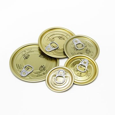 202# 300# Tinplate EOE Easy Open Lid For Tuna Fish Tin Cans
