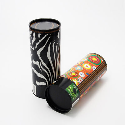 Moisture Proof Recycled Cylinder Paper Tube For Car Tissue Cardboard Paper Tube With Window Lid