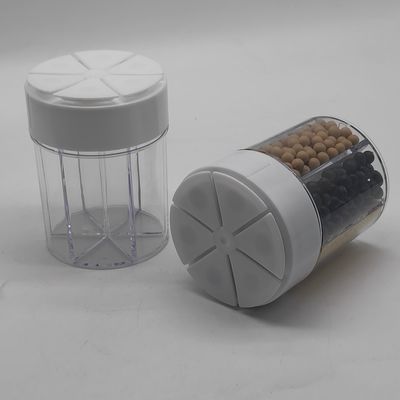 Kitchen Plastic Pet Container For Spices Salt Shaker Jars Herb And Spices Flip Top Shaker Bottles