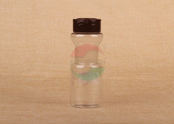 Pepper Sifter Empty Clear Plastic Jars SGS Food Grade Spice Bottle