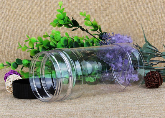 200Ml Samll Capacity Clear Plastic Cylinder Packaging Container