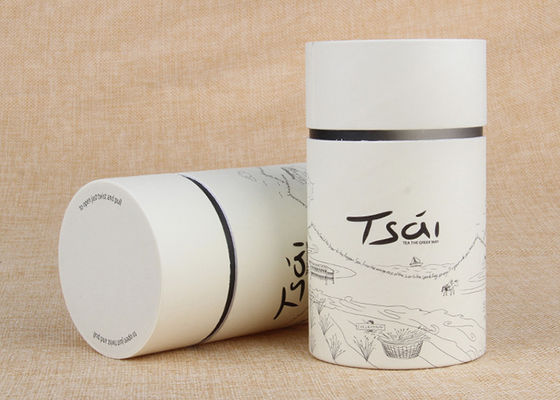 FDA Test Food Grade White Cardboard Paper Can Printing Logo