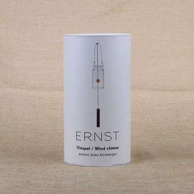 Airtight Fork Packaging Tube Paper Composite Cans Plastic Cap Custom Printing