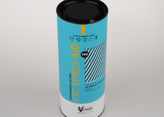 Airtight Tinplate Lids Paper Composite Cans Gift Box Designs For Wine Packagings