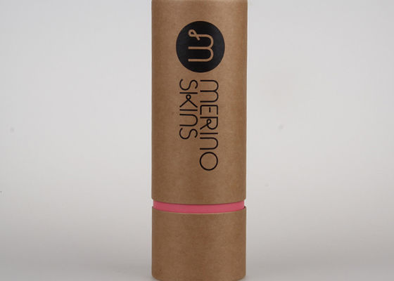 Kraft Paper Tube Packaging Gift Box Designs T - Shirt Label Printing Paper Tube