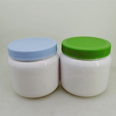 400g Goat Skimmed Baby Milk Powder Jar Recycled Plastic PET Protein Loose Powder Container Bottle Jar With Screw Lid