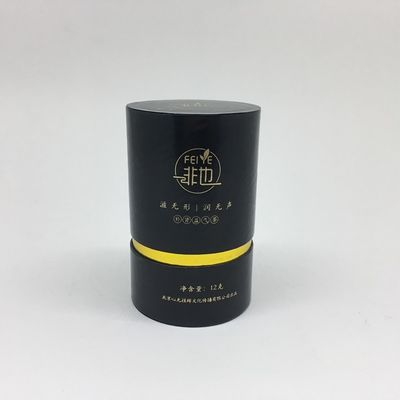 Custom Printed Paper Cardboard Tube Packaging For Coffee / Tea