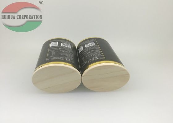 Food Garde Paper Tube Packaging With Cork Lid / Large Round Cardboard Tubes