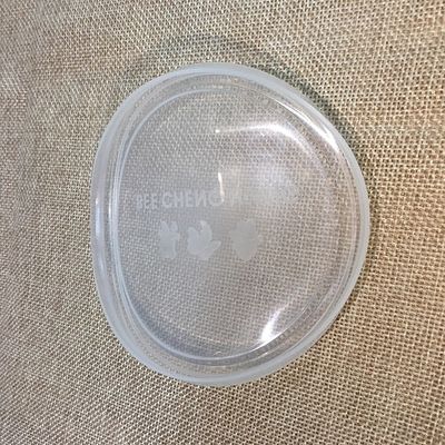 Plastic Tin Can Covers / PE Lid With Silk Screen Printing Logo