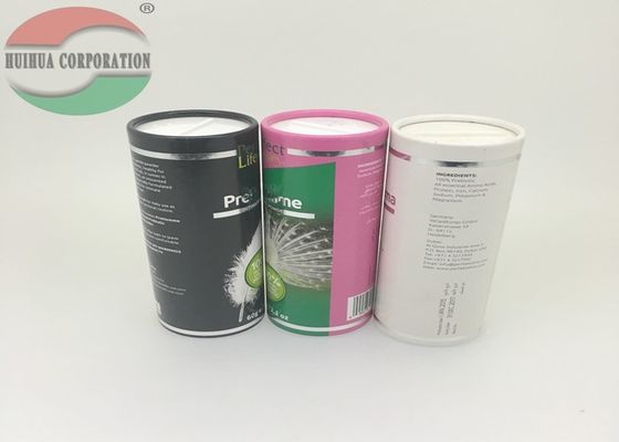 Tin Can packaging With Plastic Shaker Top Lids / Cardboard Paper Tubes