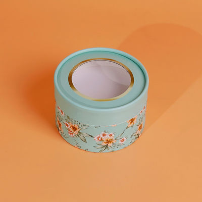 Fixing Makeup Powder Puff Loose Powder Paper Tube Box Cosmetic Puff Box Skin Care Makeup Shaker Lid Paper Tube