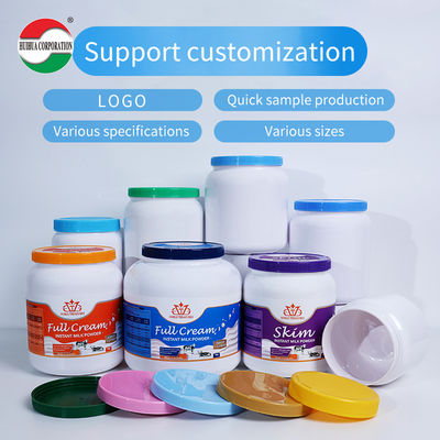 Wholesale 4000ml High Volume PET Plastic Jar Container with Screw Cap for Health Supplements and Milk Powder