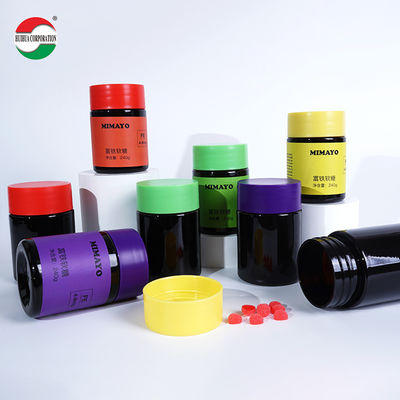 240g Clear PET Plastic Can for Food Packaging