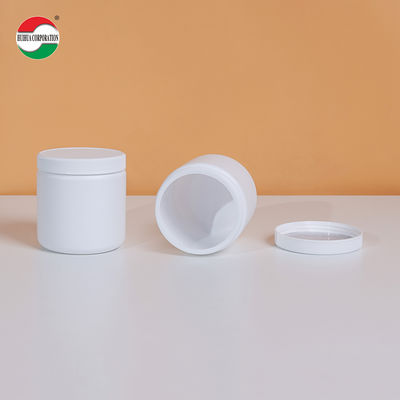 500ml Clear Plastic Cylinder HDPE Bottle For Weed Packaging With Good Sealing Food Grade HDPE500-D194e