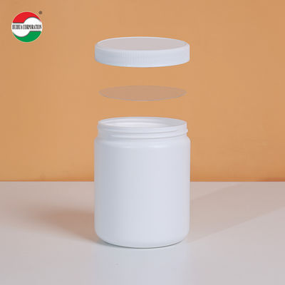 600ml Clear Plastic Cylinder HDPE Bottle For Medicine Packaging With Good Sealing Eco-Friendly HDPE600-D146