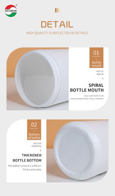 1500ML HDPE Bottle Eco-Friendly Material Food Grade Body Printing Custom Labels HMD1500-83