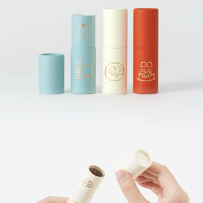 Custom Printed Push Up Twist Paper Tubes for Lipstick Deodorant