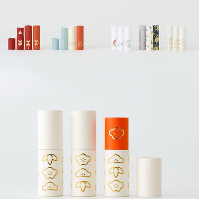 Custom Printed Push Up Twist Paper Tubes for Lipstick Deodorant