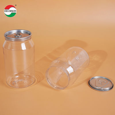 250ml PET Beverage Can for Juice and Soft Drinks with Easy Open Lid