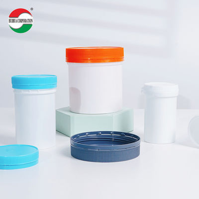 Food Grade Clear PET Plastic Jar for Calcium 500g