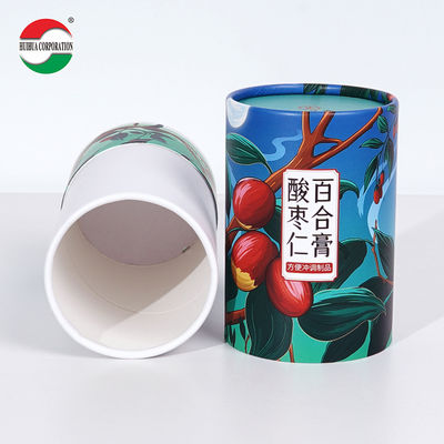 Empty Printed Biodegradable Wholesale Eco Friendly Recycled Round Kraft Cardboard Luxury Cylinder Custom Paper Tube Packaging