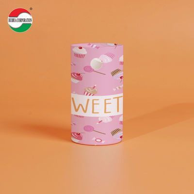 Custom Eco Friendly Biodegradable Childproof Resistant Packaging Round Cylinder Paper Tube With Child Lock