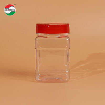 350ML Plastic Shaker Bottle Pet Packing Shaker Plastic Spice Jars/Containers With Flip Top Lid