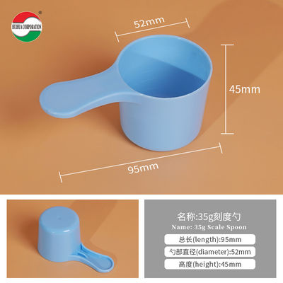 35g Food Grade Small Plastic Scoop Protein Powder Scoop for Sports Nutrition Custom Size and Color