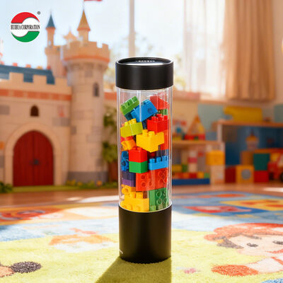 Recycled Cylinder Packaging Tube with Clear Window for Clothes Toys Kraft Paper Gift Cosmetic Bottle Box
