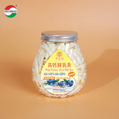 670ML Custom Size PET Plastic Food Grade Jar Transparent Plastic Cans Packaging With Lids
