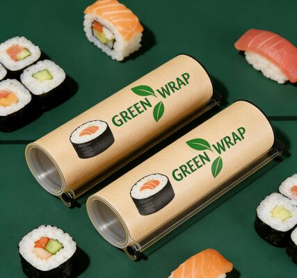 Hot Sale Sushi Push Pop Food-grade Customized Push up Tube for Sushi Rice and Vegetable Rolls Packaging