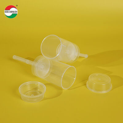 Food Grade Custom Push Pop Cake PET Tube Plastic Packaging Sushi Push Pop Container Cylinder Push Up Tube Packing