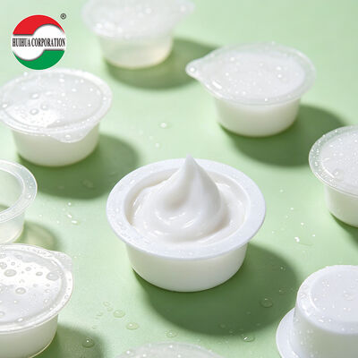 Made in China Small Capacity PP Plastic Cup for Mask with OEM Printing Label