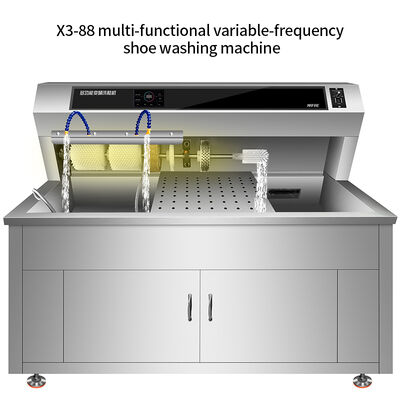 Commercial 3500W Semi-Automatic Shoes Wash Machine Stainless Steel with Sterilization Feature for Laundry Equipment