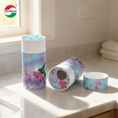 Eco-Friendly Recycled Materials Aseptic Storage Kraft Paper Tube for Laboratory and Cosmetic Use